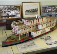 Wentworth Model Paddlesteamer Display - Sydney Tourism