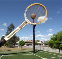 Barellans Big Tennis Racquet - Sydney Tourism