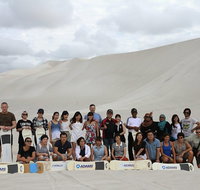 Full Day Pinnacle Desert Explorer from Perth Including Hillarys and Lancelin Sandboarding