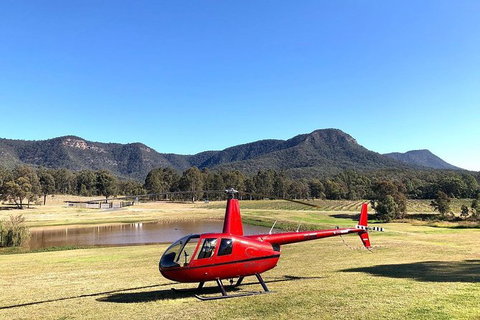 Private Helicopter Flight To Hunter Valley With A La Carte Lunch - For 2 - Sydney Tourism 1