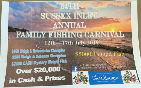 The Sussex Inlet Annual Family Fishing Carnival - Sydney Tourism 0