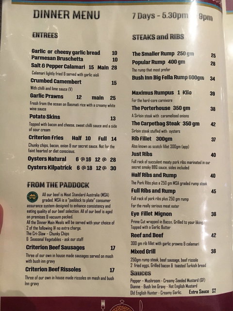 The Bush Inn Bar & Grill - Sydney Tourism 1