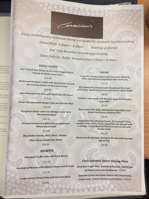 Carmichaels Restaurant - Sydney Tourism 2