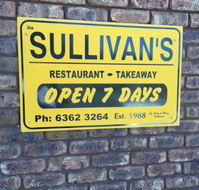 Sullivan's Restaurant - Sydney Tourism
