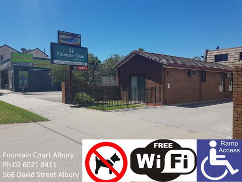 Fountain Court Motor Inn Albury - Sydney Tourism 1