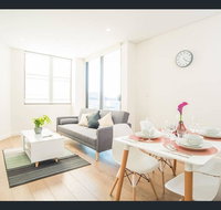 Gorgeous modern brand new two bedroom apartment with large lounge and private garden view balcony - Sydney Tourism