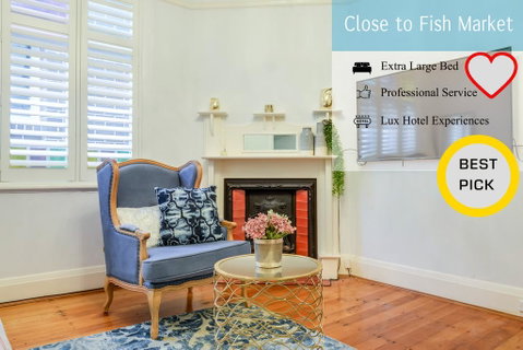 Stunning House Close To Sydney Fish Market - Sydney Tourism 2