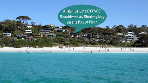 KINGFISHER COTTAGE Beachfront At The Binalong Bay - Sydney Tourism 16