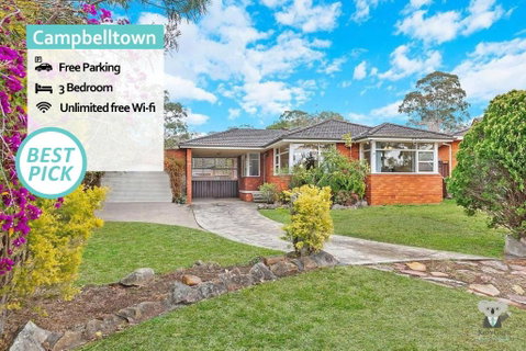 CAMPBELLTOWN HOLIDAY HOME 3 BED + FREE PARKING NCA039 - Sydney Tourism 0