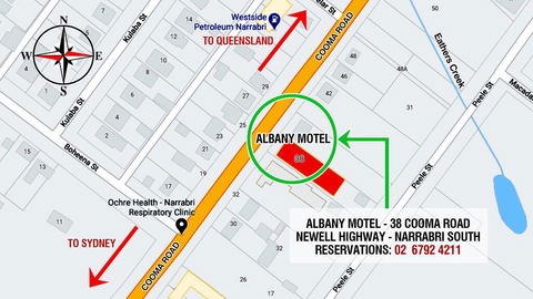 Aalbany Motel Narrabri - Sydney Tourism 1