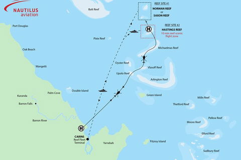 Great Barrier Reef Scenic Helicopter Tour And Cruise From Cairns - Sydney Tourism 4