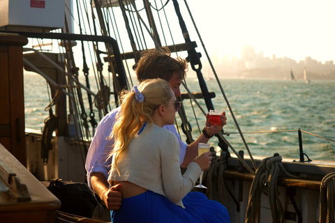 Sydney Harbour Tall Ship Wine & Canapes Evening Cruise - Sydney Tourism 1